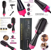 3 in 1 hot hair brush